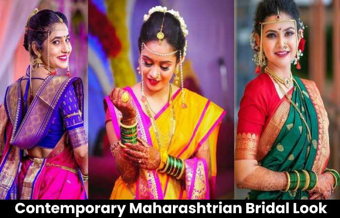 Traditional Marathi Bride's Wedding Look (1)