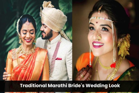 Traditional Marathi Bride's Wedding Look