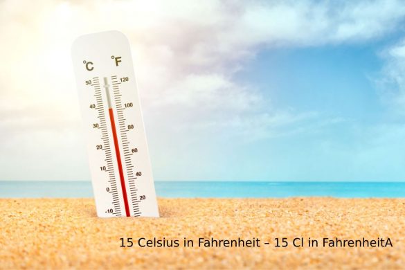 15 Celsius in Fahrenheit