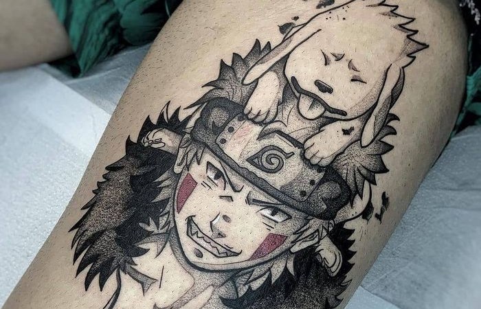 Akamaru Tattoo