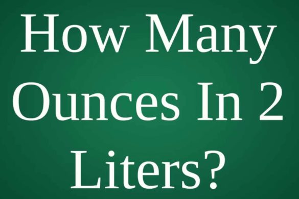 How Many Ounces In 2 Liters
