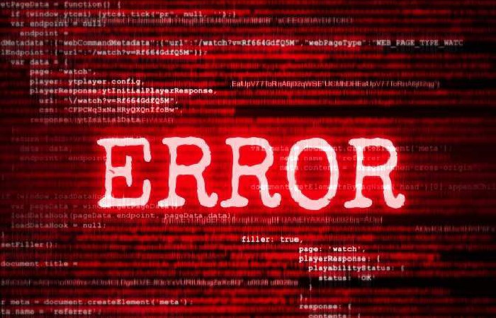 What Are The Causes Of Errors In Retrieving Personal Data_