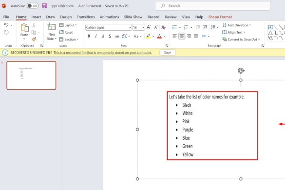 Copy Bullet Format From Word To Powerpoint
