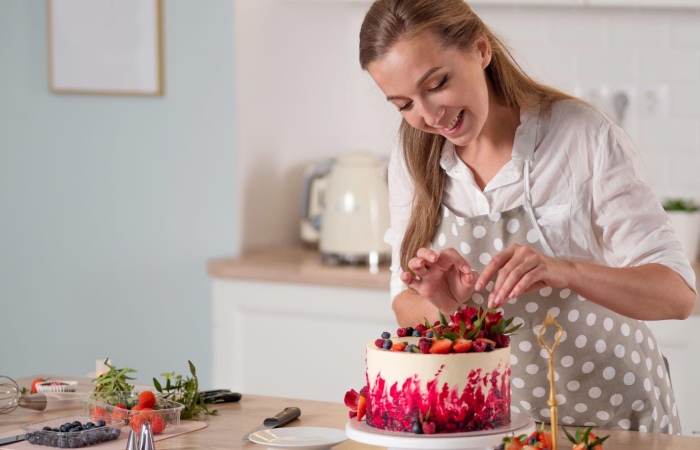 Decorating The Cake