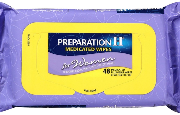 Preparation H Medicated Wipes For Women