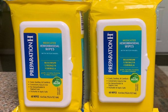 preparation h wipes