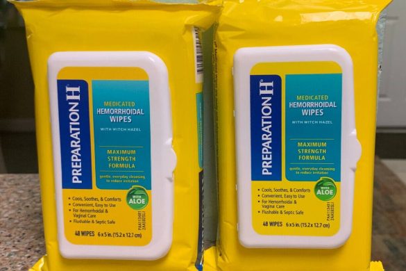 preparation h wipes