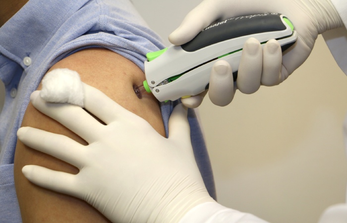 How Is The Vaccine Administered Needle Free_