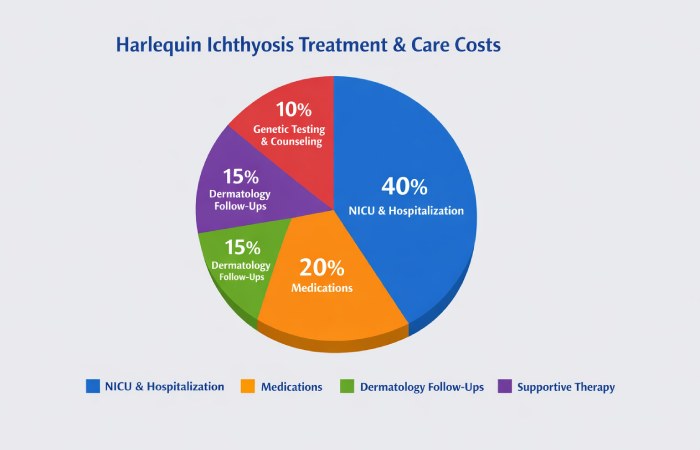 harlequin ichthyosis care cost breakdown