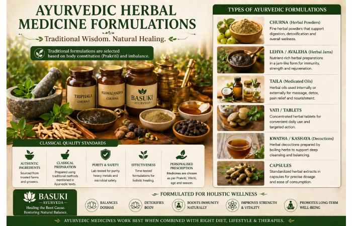 classical ayurvedic herbal medicine formulations
