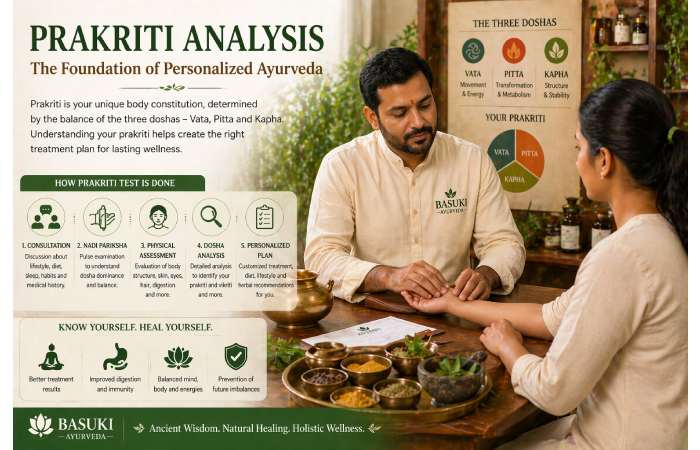 prakriti analysis ayurveda consultation process