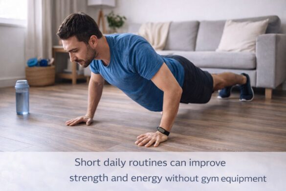 quick home workout routine bodyweight exercises