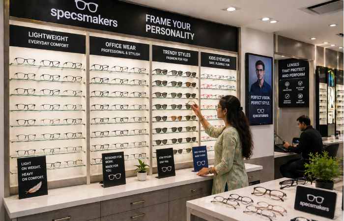 specsmakers prescription glasses frame collection